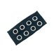 thumbnail image 1 of Fashionable Metallic Hairband Elastic Headbands With Punk Design Perfect For Women Men Daily Wear And Special Occasion Coffee, 1 of 4