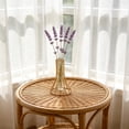 thumbnail image 5 of Bud Vase, Gold Iron Holder Clear Glass Hydroponic Vase, Tabletop Floral Centerpiece Container, Decorative Accent for Home, Room, Office, Desk & Wedding Use, 5 of 6