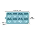 thumbnail image 3 of Beautynvta 3D Heart Silicone Mold for Chocolate, 8 Cavities Easy Demold Heart Shaped Mold Tray for Making Breakable Cake, Chocolate, Cheesecake, Valentine's Day Gift, 3 of 9