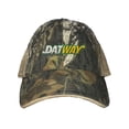 thumbnail image 1 of Adult Datway Embroidered Distressed Trucker Cap, 1 of 1