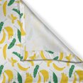 thumbnail image 3 of Ambesonne Banana Leaf Kitchen Curtains, Exotic Fruit Cartoon, 55"x39", Mustard and Jade Green, 3 of 3