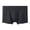 Black, variant on Joernso Men Seamless Underwear High Waist Patchwork Color Boxer Briefs Zipper Double Pockets U-convex Underpants