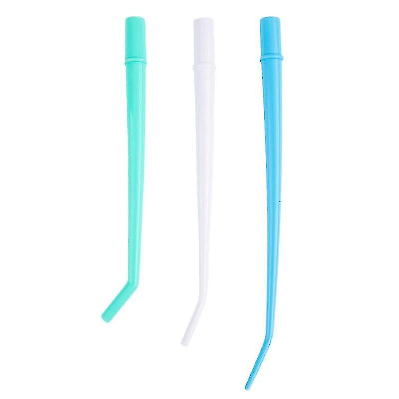 Embouts D'aspiration Salivaire Jetables Pour Dentiste - Lot De 25 Pièces - Neuf, Usage Professionnel