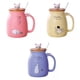 thumbnail image 1 of 3 Tazas De Cerámica Para Gatos, Taza De Té Frío Y Caliente, Taza De Con Tapa De Macarena Tazas de café de cerámica, 1 of 8