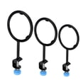 thumbnail image 3 of OULII 3Pack Fixed Clamp Support Retort Ring Silver for Factory Use, 3 of 6