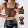 thumbnail image 6 of Built in Comfort Bra Tanktop, Womens U Neck Shapewear Built-in Bra Tank High Strechy Sleeveless Slim Fit Tops, 6 of 6