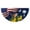 A, variant on Aedtie Clearance Merican Flag Patriotic American Non Star Spangled Banner Semi Circular Independence Day Labor Day In The United States