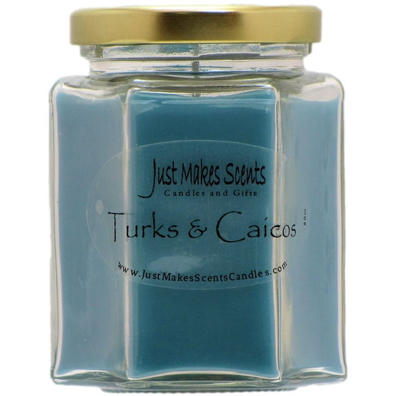 Turks & Caicos Soy Candle -Just Makes Scents Candles & Gifts