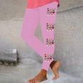 thumbnail image 3 of Iyufng Christmas Leggings for Women Plus,Fashion Casual Christmas Printed Yoga Leggings Graphic Tight Leggings High Waist, 3 of 5