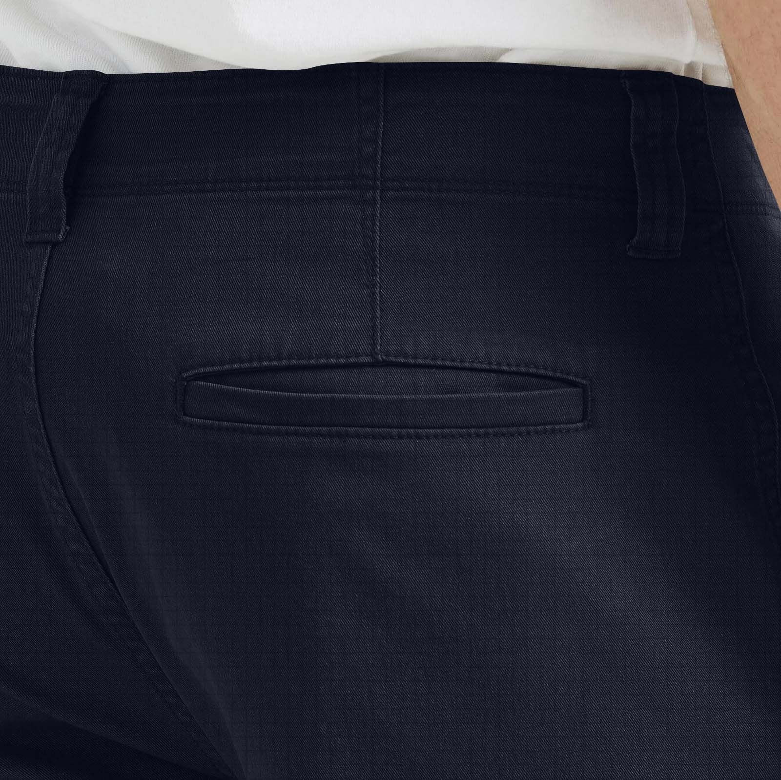 IYTR Men's Classic Cargo Stretch Short Pants Casual Solid Color Cargo Shorts Summer Outdoor Hiking Short Pants with Pockets (Navy,XXL)