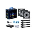 thumbnail image 2 of Lian Li UNI Fan SL-Infinity 120mm-Triple Pack-ARGB Fan (Non-Wireless)-Infinity Mirror-One Cable Connection-with Controller, 2 of 5