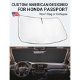 thumbnail image 2 of Protector Solar para Parabrisas Proadsy 2025 Mejorado para Honda Passport, 2 of 9