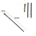 thumbnail image 2 of Amzcrzy A Scepter Halloween Party Costume Weapons, Three-Fold Cane, Egyptian Pharaoh's Wand, Scepter Ornament Decorating Decorate Ornaments Home Decor Room Decor Dorm Decor, 2 of 2