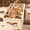 1 Pcs Beige 5 grids, variant on 1 PCS Bag Partition Storage Box, Organizing Bag Wardrobe Storage, Suitable for Students, Bedrooms, Dormitories, Wardrobe Storage