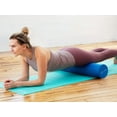thumbnail image 3 of Sol Living High-Density Foam Roller - For Muscular Relaxation, Workouts & Physical Therapy - Stretch, Massage and Relieve Tension in Muscles - Firm & Durable - Blue, 36" x 6", 3 of 4