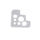 thumbnail image 1 of Patchwork Regla de costura Cross punto de cruz plantilla de medición de ángulo Rojoondo Dibujo de ropa de cuero de bricolaje Herramienta de acolchado para el hogar Tipo 1 Inevent HA012369-01, 1 of 6