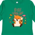 thumbnail image 4 of Inktastic Gigi Loves Me- Cute Baby Fox Boys or Girls Long Sleeve Toddler T-Shirt, 4 of 5