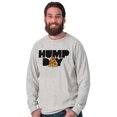 thumbnail image 5 of Pizza Hump Day Office Job Funny Work Long Sleeve TShirt Men Women Brisco Brands S, 5 of 6