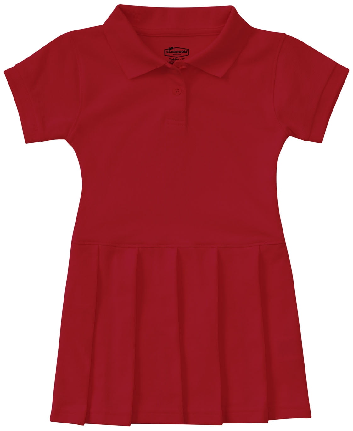 Classroom School Uniforms Toddler Pique Polo Short Sleeve Dress 54120