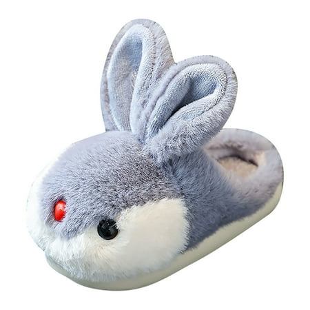 

Slippers For Girl Toddler Kids Baby Warm Cartoon Soft Soled Toddler Sandals (5.5 Years-6 Years)
