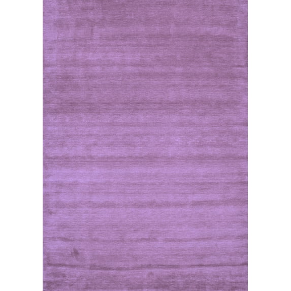 Ahgly Company Indoor Rectangle Abstract Blue Contemporary Area Rugs, 8' x 12'