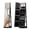 Black, variant on 360°Swivel Jewelry Cabinet, Lockable Jewelry Organizer with Full Length Mirror, 360°Rotating Standing Jewelry Armoire, Rear Storage Shelves, Interior Lighted Mirror, Jewelry Armoire, Gift Idea