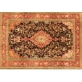 thumbnail image 1 of Ahgly Company Indoor Rectangle Persian Orange Traditional Area Rugs, 5' x 8', 1 of 1
