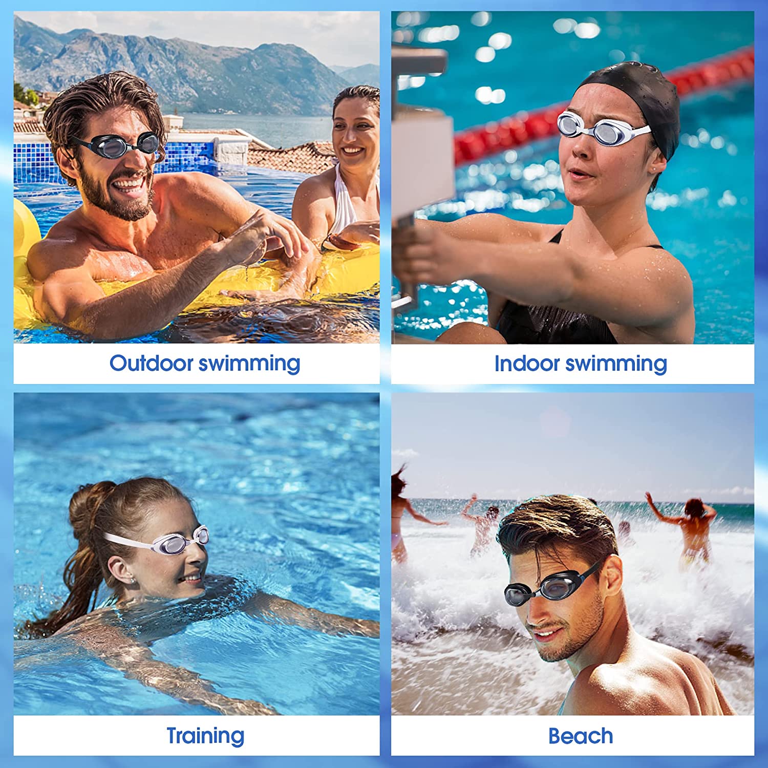 GPED Swim Goggles Pack of 2 photo 6