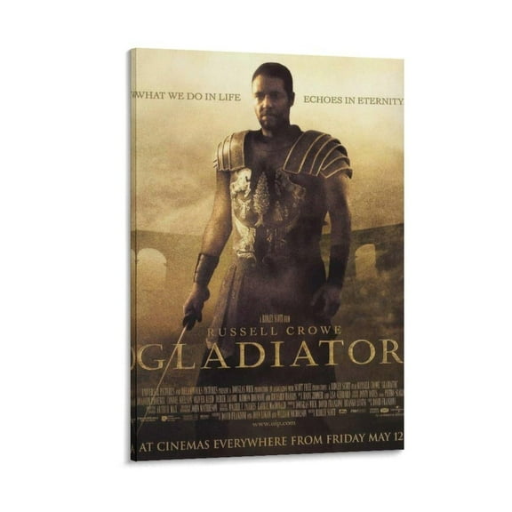 Gladiator Movie Poster Wall Art Poster Bedroom Prints Home Decor Hanging Picture Canvas Painting Posters
