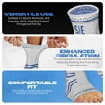 thumbnail image 3 of Special Essentials 1 Pair Ankle Brace for Men & Women: Relief for Plantar Fasciitis, Arch Support, Heel Spur Pain, Foot Swelling, Achilles Tendonitis, Ankle and Foot Compression Sleeve Sock, 3 of 7
