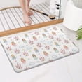 thumbnail image 4 of White Princess Castle Pattern Bathroom Rugs Mat,Non Slip Microfiber Bathroom Rug,Rubber Backing,Soft Bathroom Mats for Bathroom Floor,Tub and Shower,17x27in(43x68cm), 4 of 5