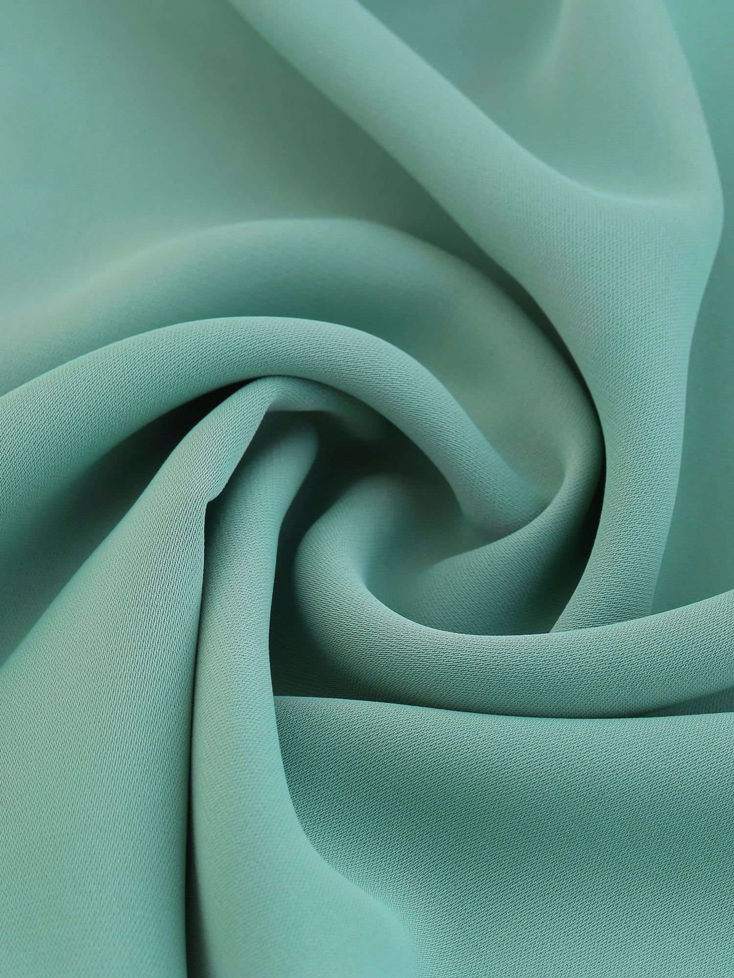 DARING DIVA Work Office Blouse Pleated Top Shirt M Mint Blue