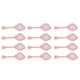 thumbnail image 4 of Sonajeros de Flores 12 Uds BLESIY Mini Sonajeros Rosado, 4 of 8