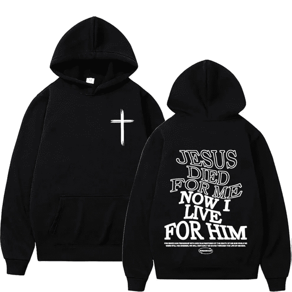 Jesus Hoodie Christian Jesus Saves Faith Sweatshirt Man Woman Pullover Tops Streetwear