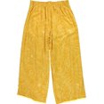thumbnail image 2 of Nina Parker Womens Exploded Geo Swirl Wide Leg Relaxed Casual Pants, yellow, Plus Size, 1X, 2 of 2