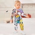 thumbnail image 3 of Looney Tunes Characters Baby Rompers One-Piece Long Sleeve Jumpsuit Bodysuits Newborn Infant Toddler Outfit Kid Clothes Sets, 3 of 8
