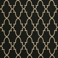 thumbnail image 4 of SAFAVIEH Courtyard Jasper Geometric Indoor/Outdoor Runner Rug, Black/Beige, 2'3" x 14', 4 of 5