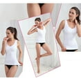 thumbnail image 3 of Women's Cami Shapewear Tank Top Seamless Body Shaper Tummy Control Shaper Camisole with Built in Bra, 3 of 7