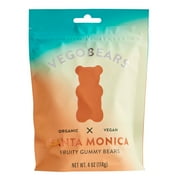 Vegobears Santa Monica Fruity Gummy Candy 4 oz. Pack of 4