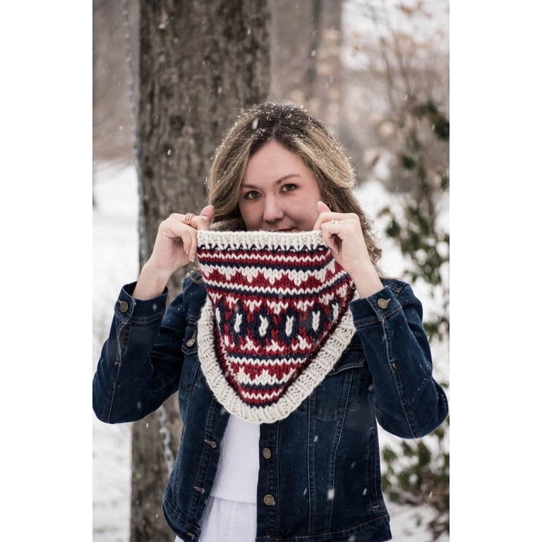 Lion Brand Hometown Super Bulky Yarn, Cincinnati Red photo 4