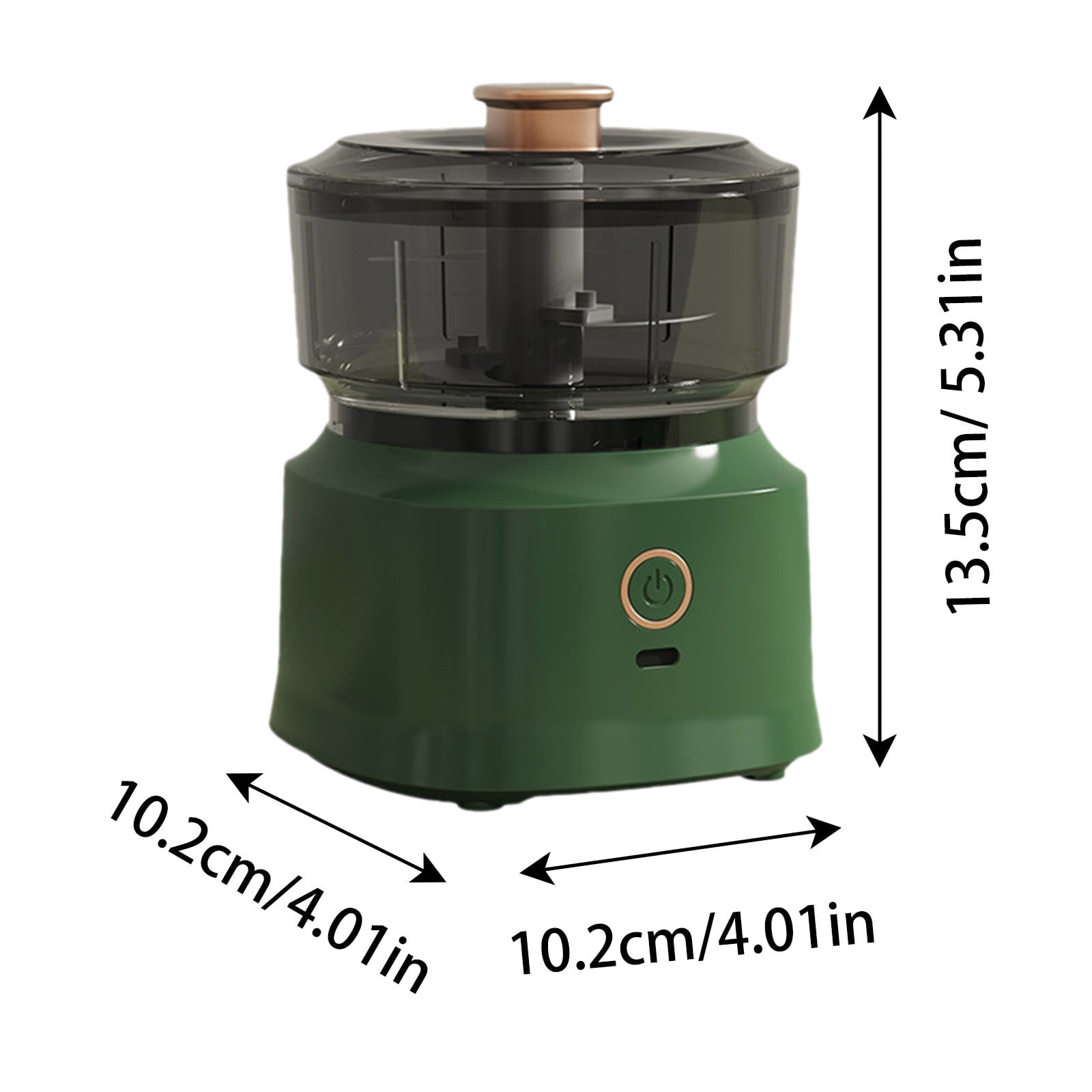 Functional Home Electric Meat Grinder One Click Start Sharp Detachable Garlic Chopper Mini Food Processor Perfect For Home Use High-quality