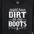 thumbnail image 3 of International Harvester Dirt On My Boots - Women's Lightweight French Terry Long Sleeve Shirt, 3 of 6