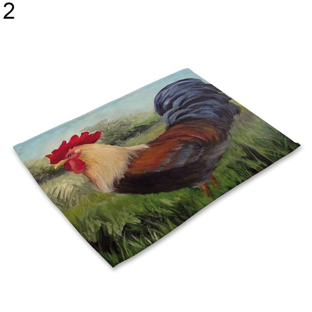 Rooster Placemats