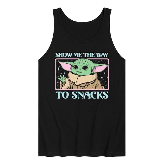 Star Wars - The Mandalorian Grogu The Way To Snacks - Men's Sleeveless Graphic Tank