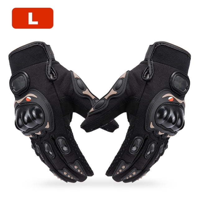 TFixol Gants de Moto Doigts Complets pour Escalade Randonnée Cyclisme Caoutchouc Extérieur Anti-Séisme Respirant M-TTG