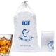 thumbnail image 5 of Bearachild Juego de bolsas de hielo gruesas para congeladores, bolsa de hielo resistente con cordón, fácil de llevar, 10 pack/lote Almacenamiento y organización del hogar 8 libras, 5 of 6