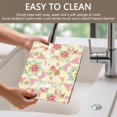 thumbnail image 4 of Placemat, Pioneer Flower Floral Print Pattern Place Mats Table Mat Set Of 2, PVC Washable Placemats for Party Kitchen Dining Decoration, 18x12 Inch, Fade Resistant, 4 of 6