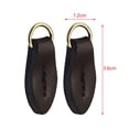 thumbnail image 6 of GUOOL Leaf Shape Zipper Pull Tabs Zip Pullers Durable Zipper Heads Zipper Pull Zipper Tags for Boots Purse Clothes Suitcase Garment Deep Color Coffee, 6 of 9
