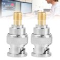 thumbnail image 4 of RF Adapter, Copper Material BNC To SMA Adapter BNC Male To SMA Female Low Loss  For Antenna Connection, 4 of 8