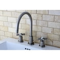 thumbnail image 1 of Kingston Brass Robinet de Lavabo à Large Diffusion, Nickel Satiné, 1 of 1